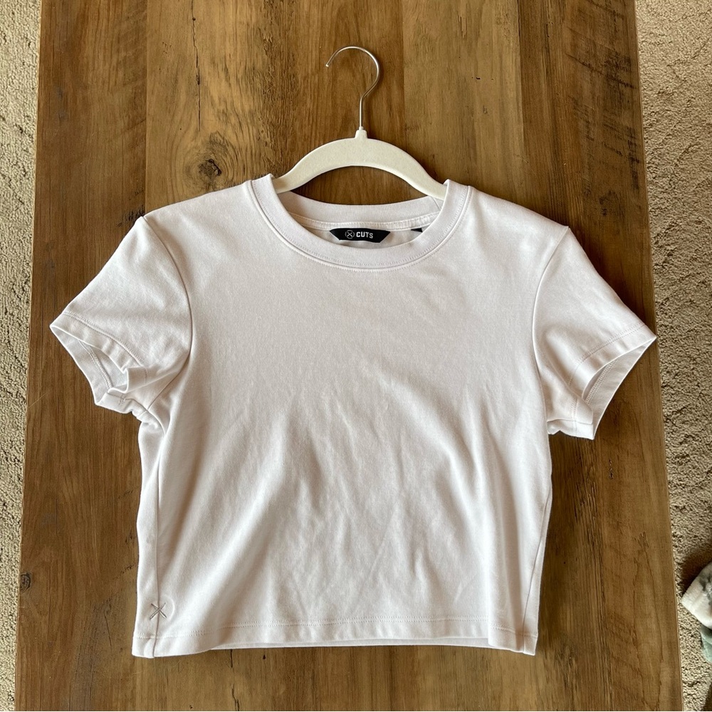 White Cuts Clothing Tomboy Tee Cropped